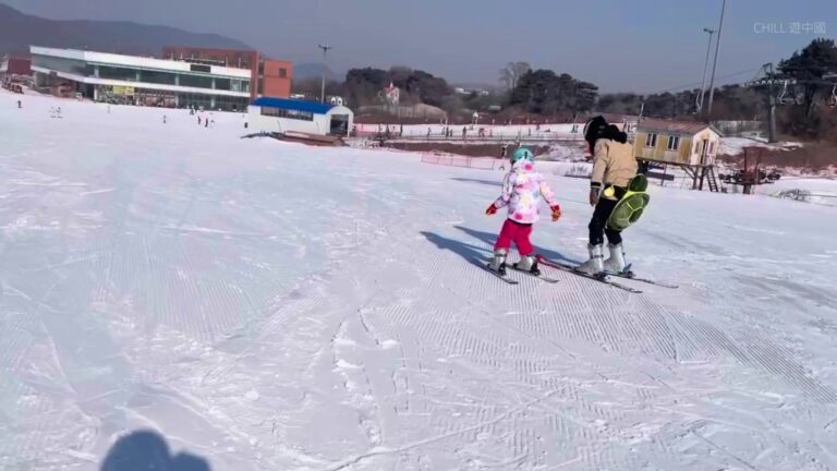 瀋陽自助旅遊攻略-棋盤山冰雪大世界滑雪